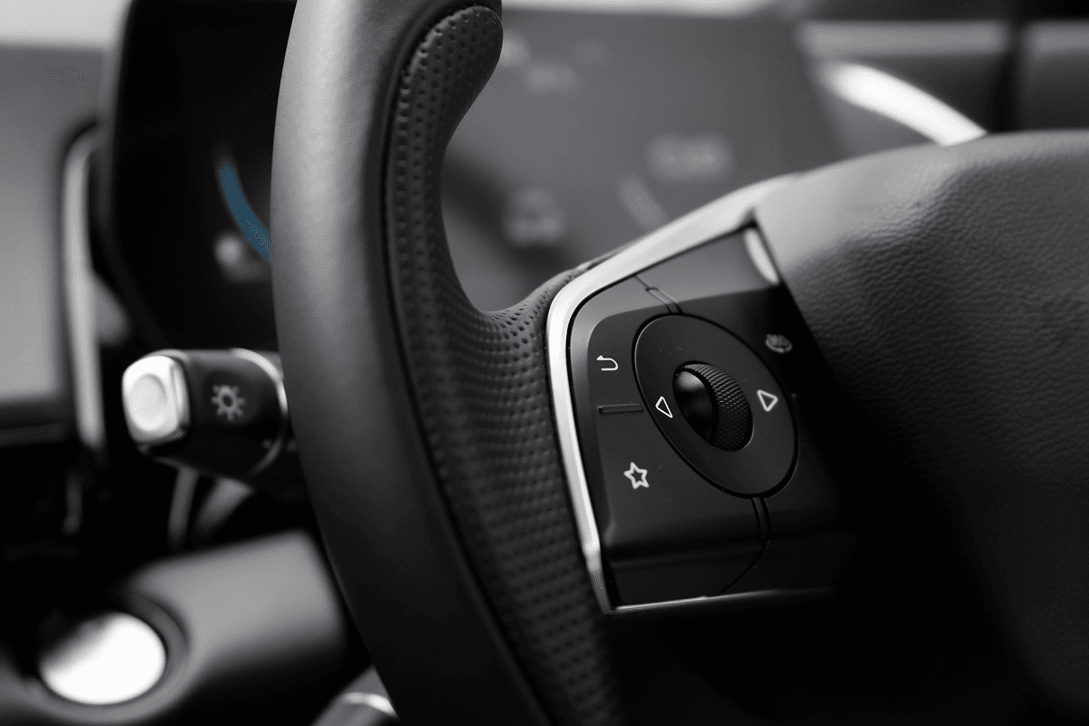 BAIC X55 interior showcasing driver-focused cockpit