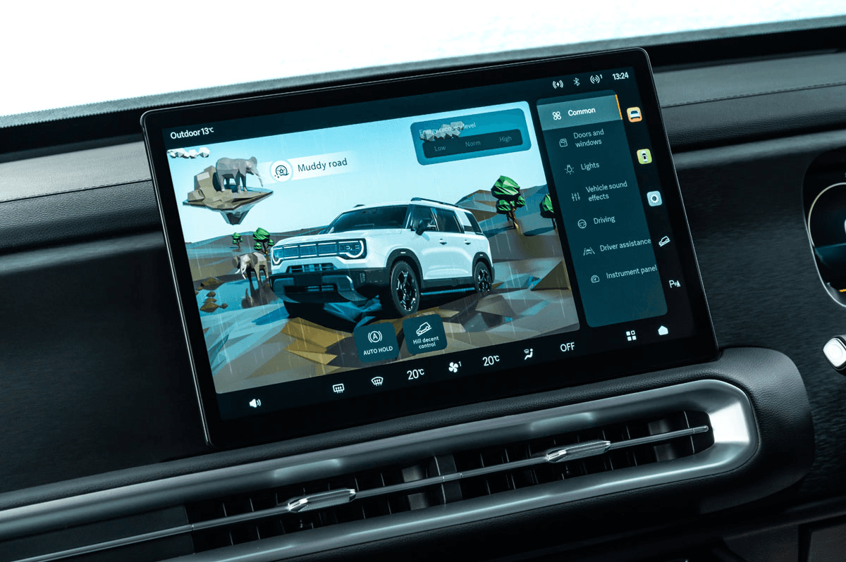 Mud Mode - Off-Road Capability