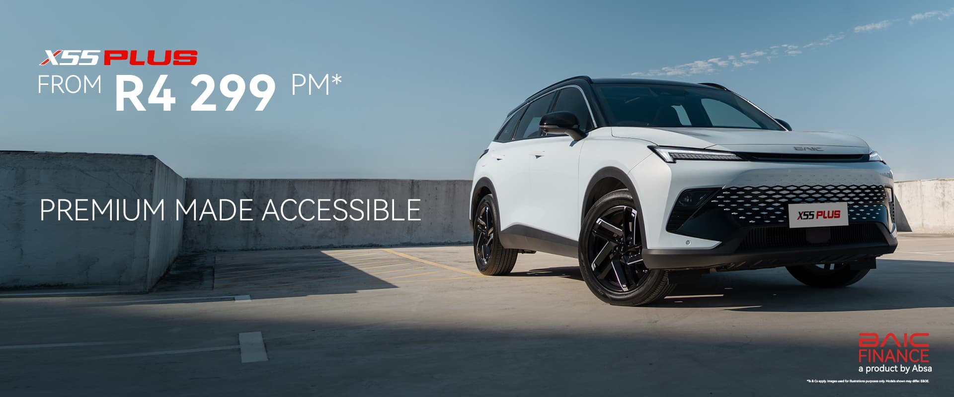 X55 Plus Monthly Offer